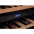 HIGHBOARD Mosel Weinschrank, 120/200/58 cm,  - Schwarz, KONVENTIONELL, Holzwerkstoff/Metall (120/200/58cm) - Carryhome