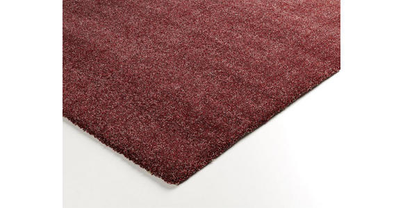 WEBTEPPICH Louvre Melange 65/130 cm  - Rot, Basics, Textil (65/130cm) - Novel