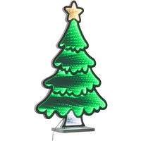 LAMPĂ LED DECORATIVĂ - argintiu, Konventionell, plastic (40/60/10cm) - X-Mas