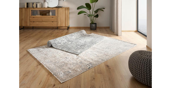 VINTAGE-TEPPICH 80/150 cm Hellgrau  - Hellgrau, Design, Textil (80/150cm) - Novel