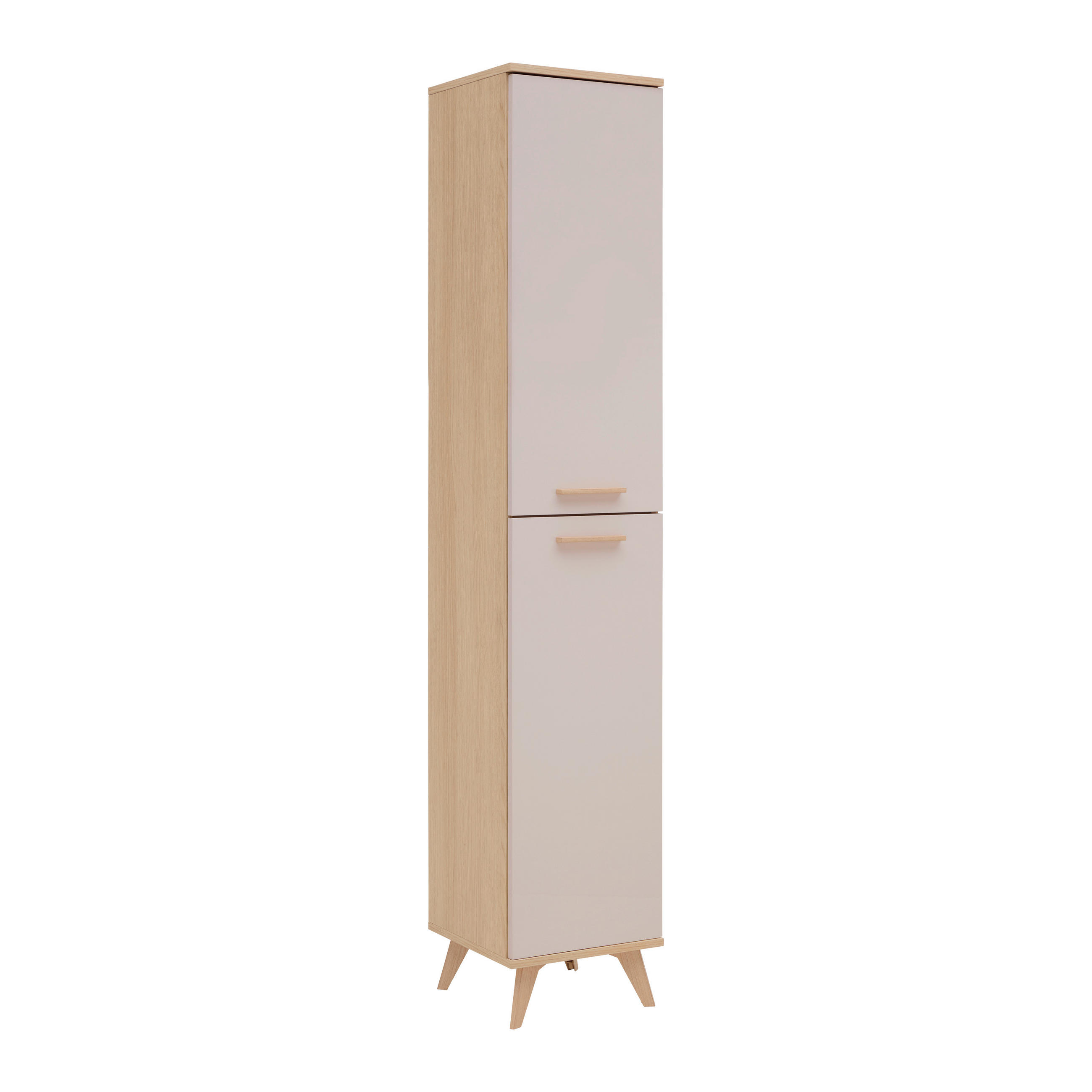 HÖGSKÅP  - kashmir/ekfärgad, Modern, trämaterial/plast (35/185/35cm) - Best Price