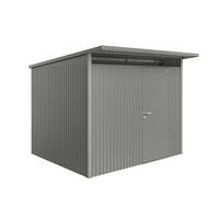 GERÄTEHAUS 260/218/260 cm  - Anthrazit, Basics, Metall (260/218/260cm) - Biohort