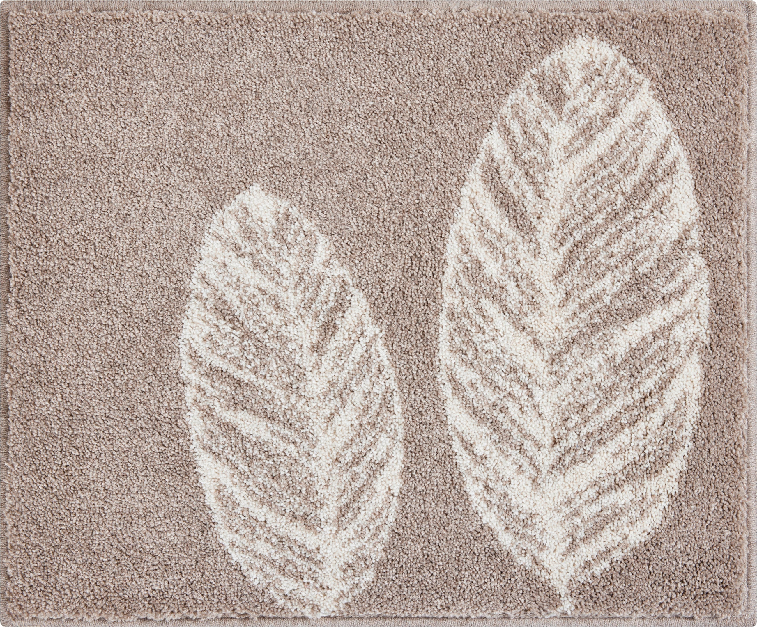 PŘEDLOŽKA K BIDETU, 55/65 cm - šedohnědá, Basics, textil/plast (55/65cm) - Grund