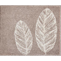 BIDET-VORLEGER Duetto Taupe 55/65 cm  - Taupe, Basics, Kunststoff/Textil (55/65cm) - Grund