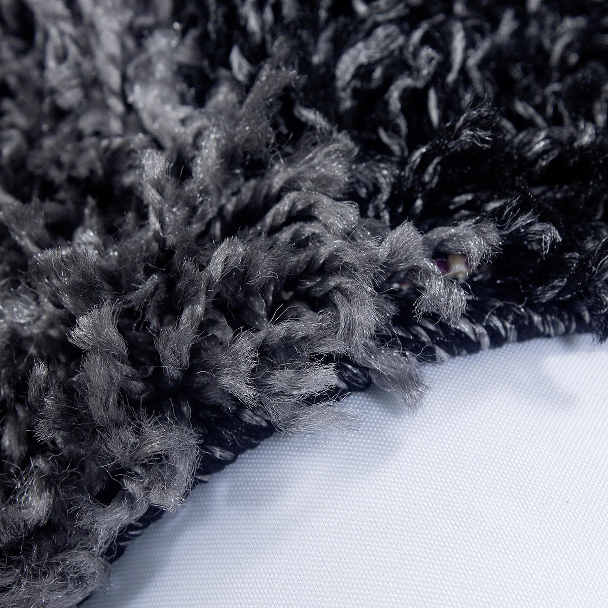 KOBEREC S VYSOKÝM VLASEM, 80/150 cm, černá - černá, Konvenční, textil (80/150cm) - Novel