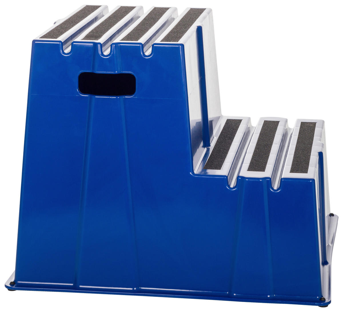 TRITTHOCKER Blau  - Blau, Basics, Kunststoff (57/51/65cm) - MID.YOU