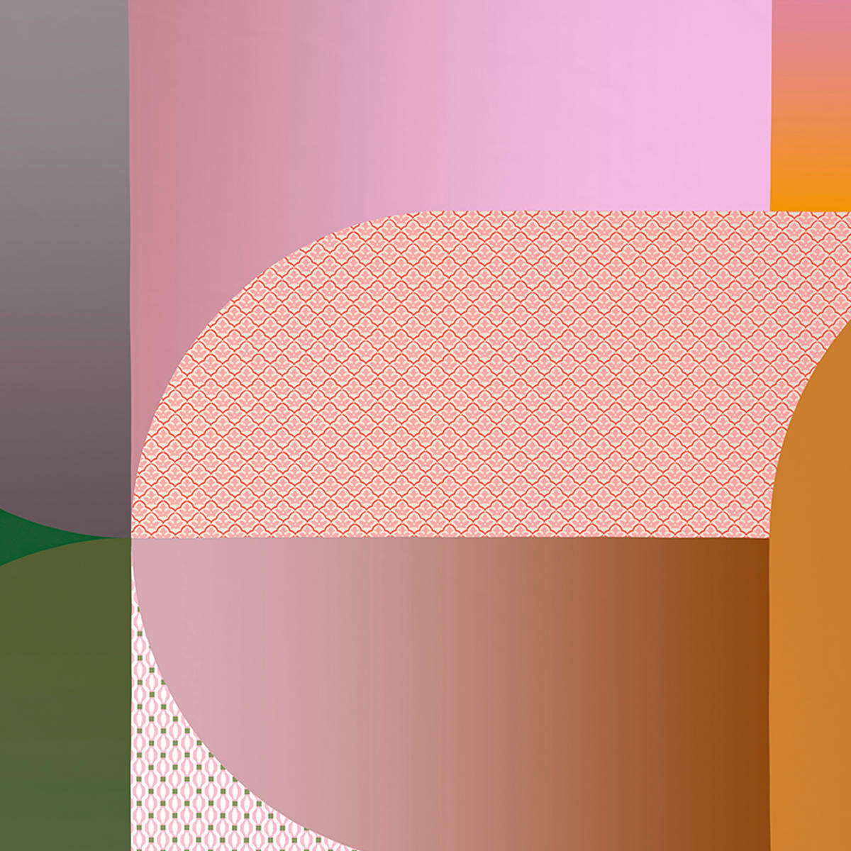 WENDEBETTWÄSCHE Sway Satin 140/200 cm  - Multicolor, Basics, Textil (140/200cm) - Novel