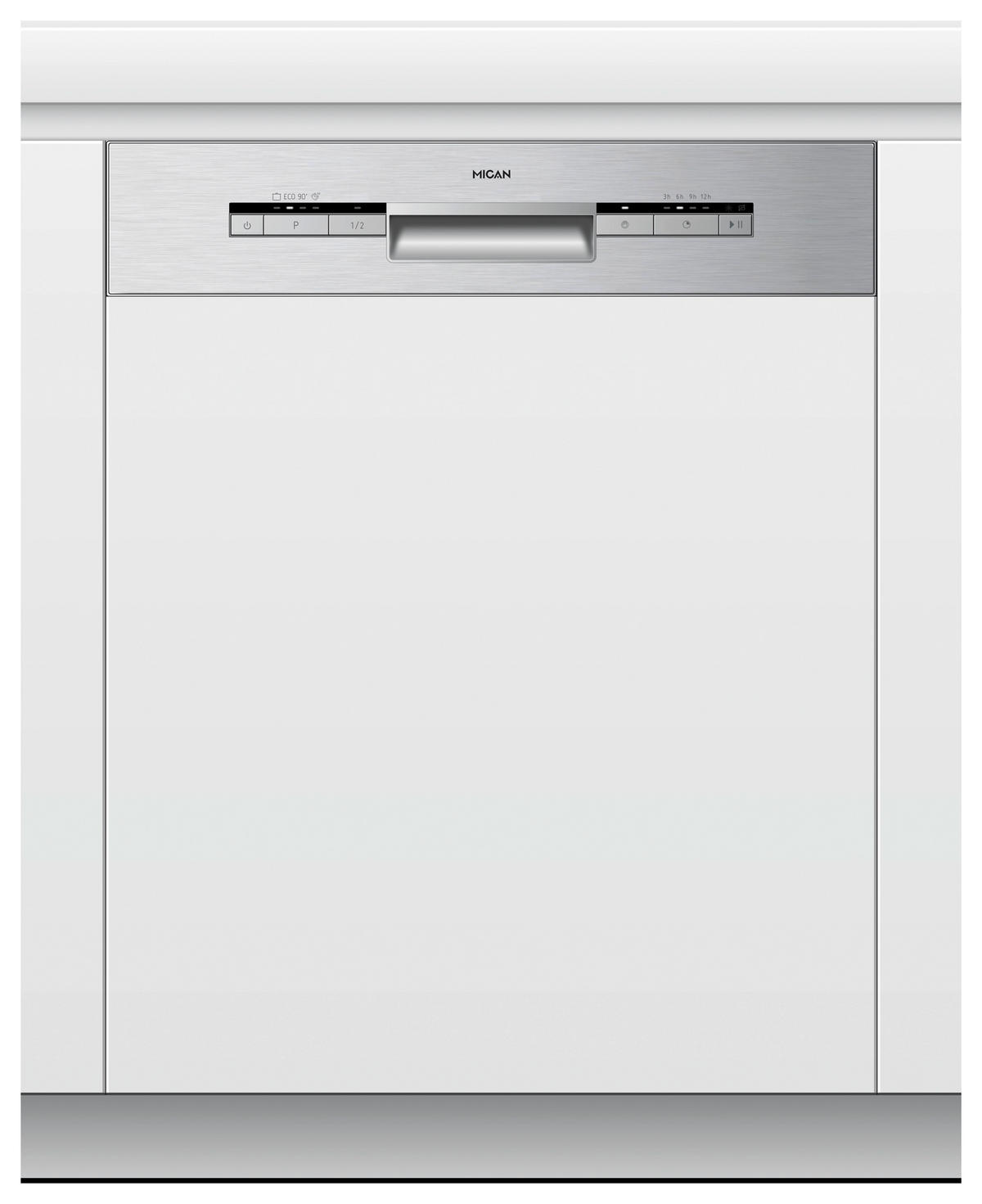 GESCHIRRSPÜLER 50600-1  - Edelstahlfarben, Basics, Metall (60/82-87/58cm) - Mican