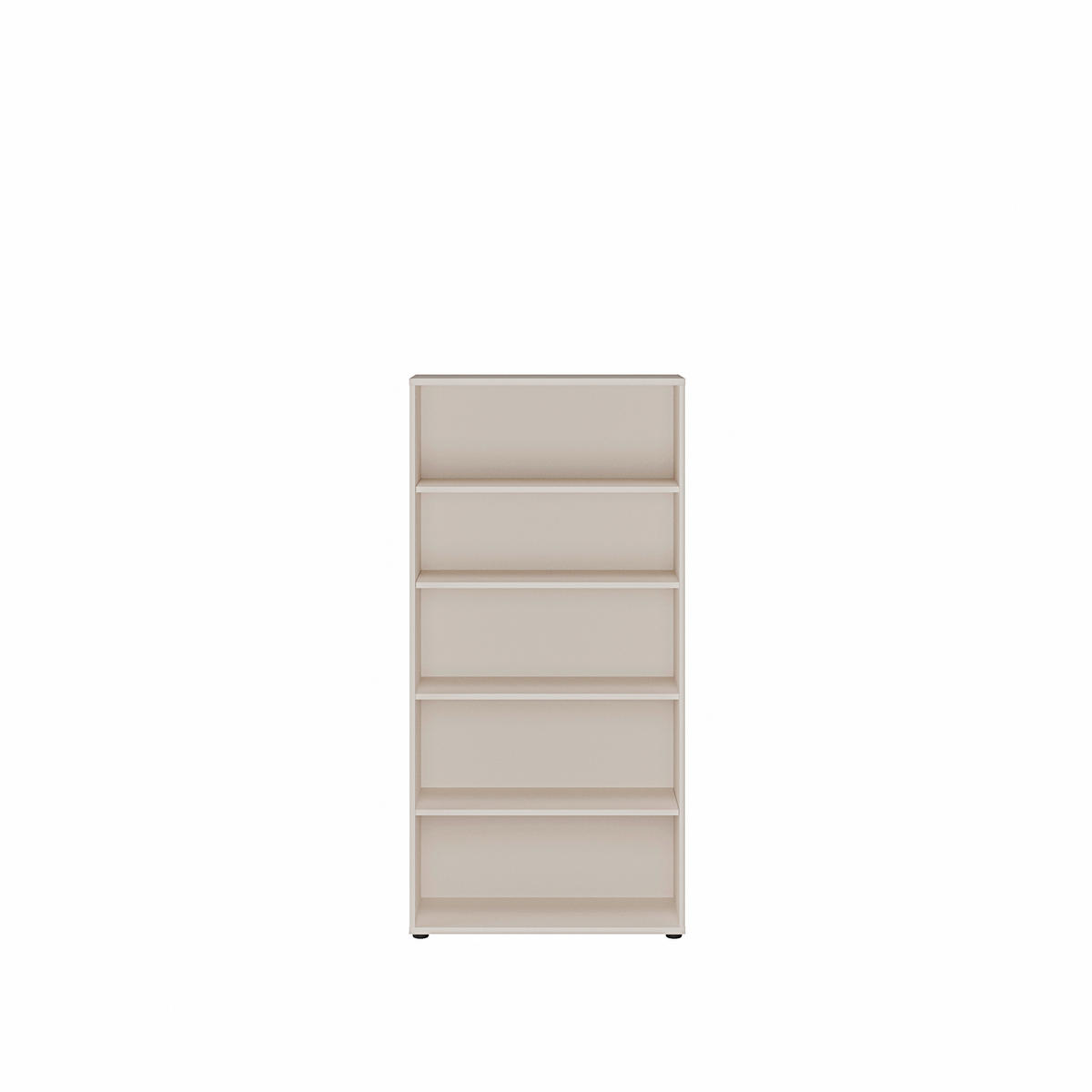 REGAL Sandfarben  - Sandfarben/Schwarz, Design, Holzwerkstoff/Kunststoff (73,7/149,5/34,8cm)