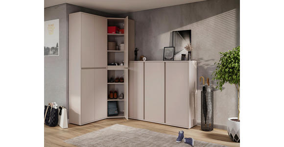 ECKSCHRANK 60/210/60 cm Kaschmir  - Kaschmir, KONVENTIONELL, Holzwerkstoff (60/210/60cm) - Xora