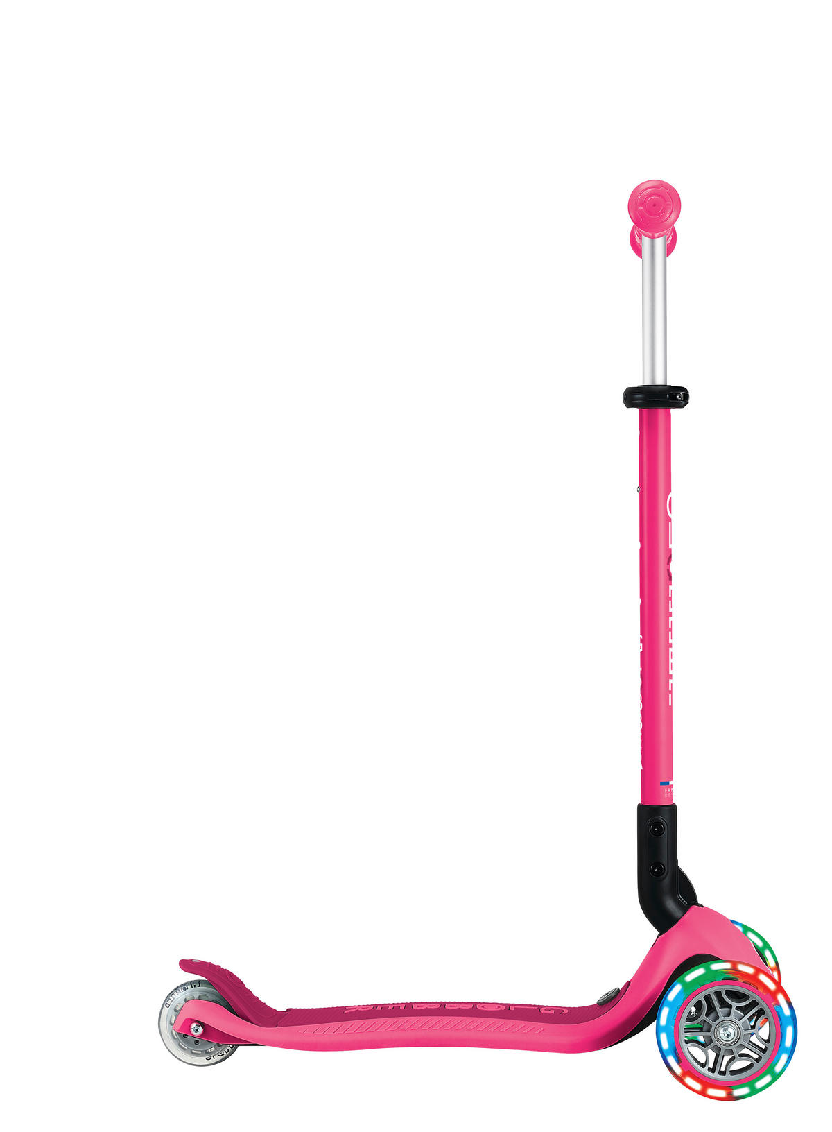 LAUFRAD GO-UP ACTIVE LIGHTS 3IN1  - Pink/Fuchsia, Basics, Kunststoff/Metall (67/28/95,5cm) - GLOBBER