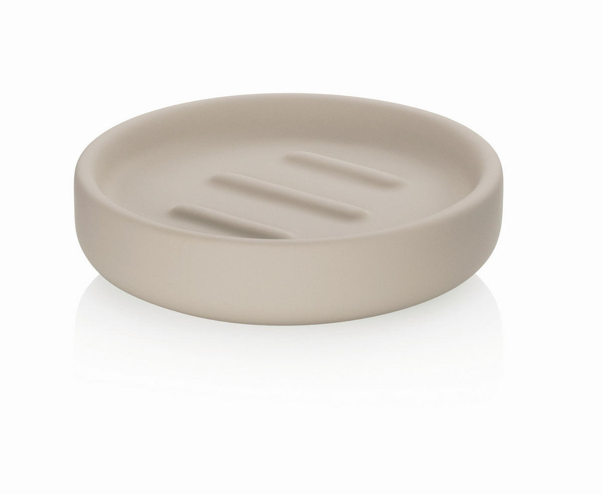 SEIFENSCHALE - Beige, Basics, Keramik (11,5/3cm) - Kela