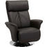RELAXSESSEL in Leder Braun - Edelstahlfarben/Braun, Design, Leder (82/107/88cm) - Himolla RELAXSESSEL in Leder Braun - Edelstahlfarben/Braun, Design, Leder (82/107/88cm) - Himolla