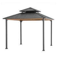 PAVILLON 300/295/300 cm   - Anthrazit, Basics, Metall (300/295/300cm) - Modante