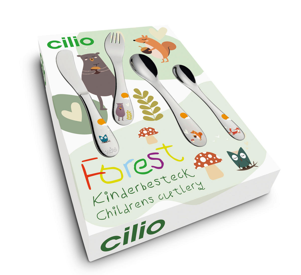 KINDERBESTECK - Basics, Metall (21cm) - Cilio