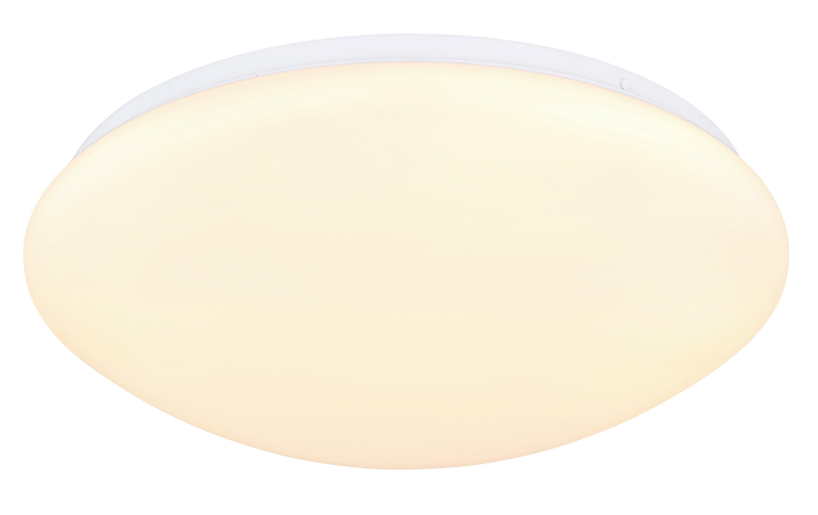 LED-DECKENLEUCHTE 38/11 cm   - Opal/Weiß, Basics, Kunststoff/Metall (38/11cm)