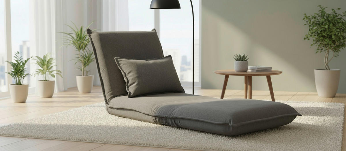 SCHLAFSESSEL Webstoff Dunkelgrau Liegefunktion  - Dunkelgrau, Design, Textil/Metall (83/70/85cm) - Livetastic