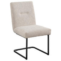 SCHWINGSTUHL  Stoffauswahl, Typenauswahl Webstoff  - Beige/Schwarz, Design, Textil/Metall (51,5/92,5/65cm) - SetOne by Musterring