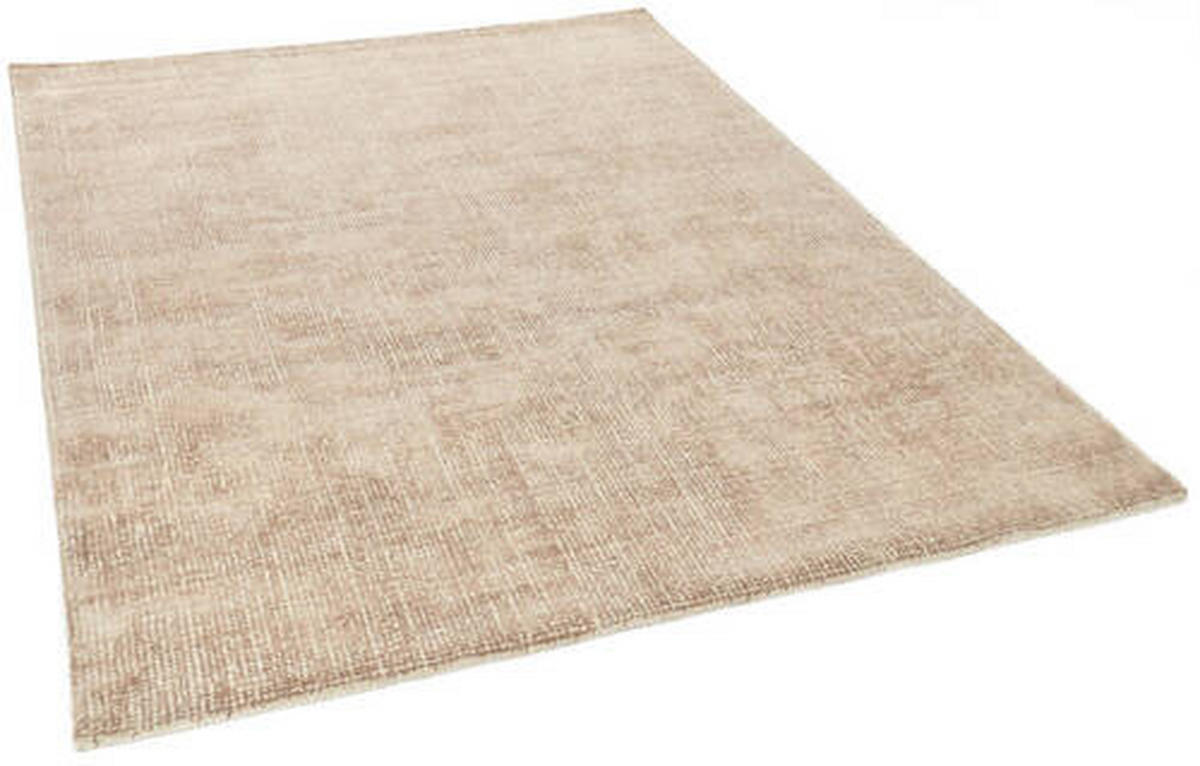 HANDWEBTEPPICH 85/155 cm Braun  - Braun, Basics, Textil (85/155cm) - Tom Tailor