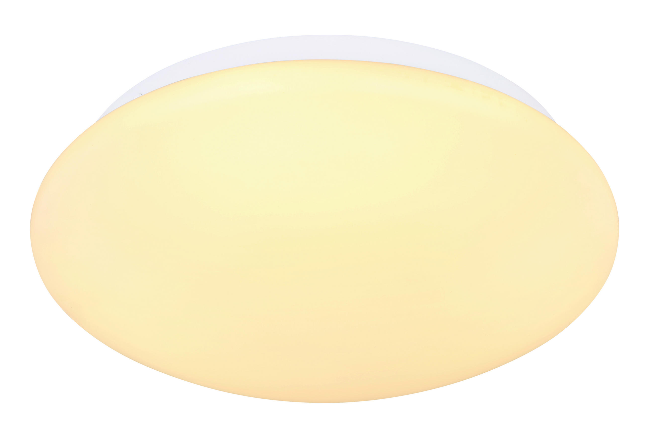 LED PLAFONJERA - bela, Osnovno, metal/plastika (26/8cm)