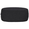 HOCKER in Textil Anthrazit  - Anthrazit/Schwarz, MODERN, Kunststoff/Textil (88/43/66cm) - Hom`in
