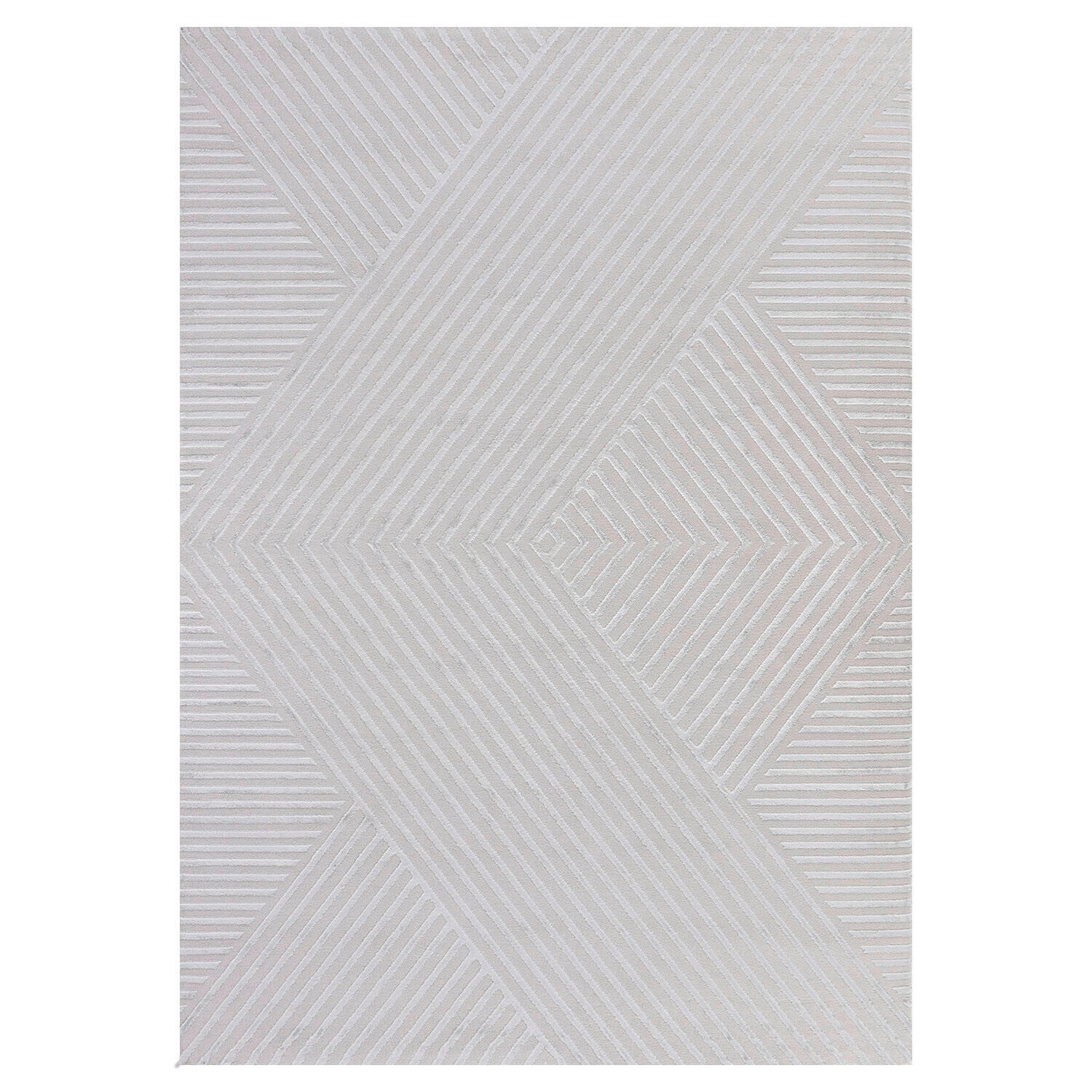 WEBTEPPICH 80/150 cm Sahara Silberfarben  - Silberfarben, Design, Textil (80/150cm) - Novel