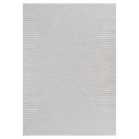 WEBTEPPICH 140/200 cm Sahara Silberfarben  - Silberfarben, Design, Textil (140/200cm) - Novel