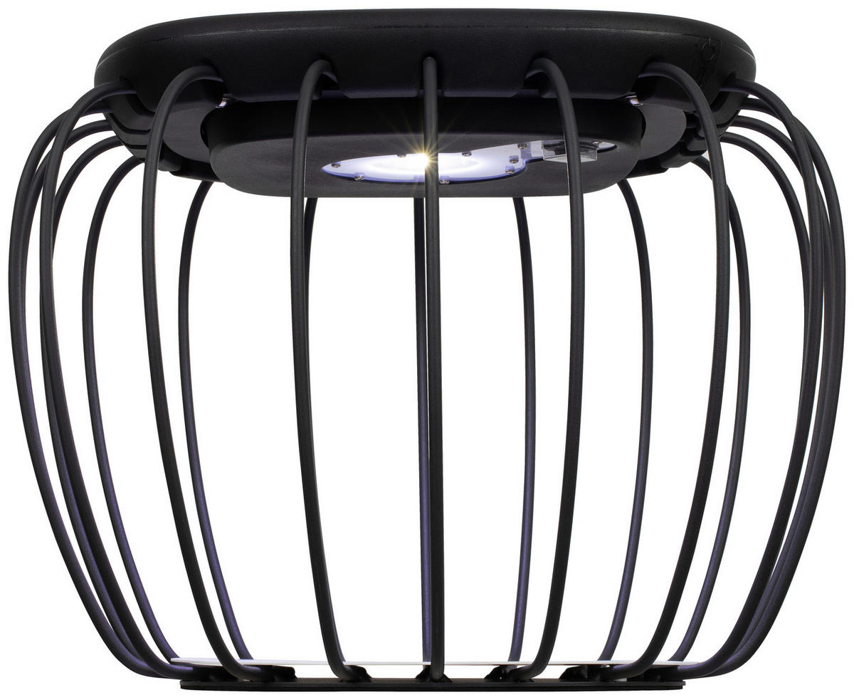 AUßENLEUCHTE 40/30 cm   - Schwarz, Trend, Kunststoff/Metall (40/30cm) - Novel