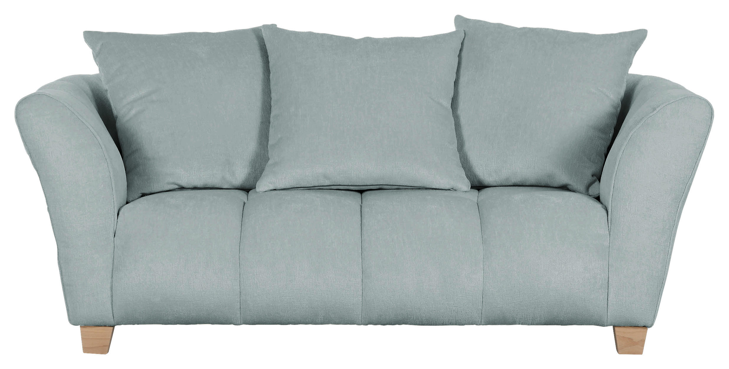 Milino 2-Sitzer-Sofa Hellblau 185x72x95 cm