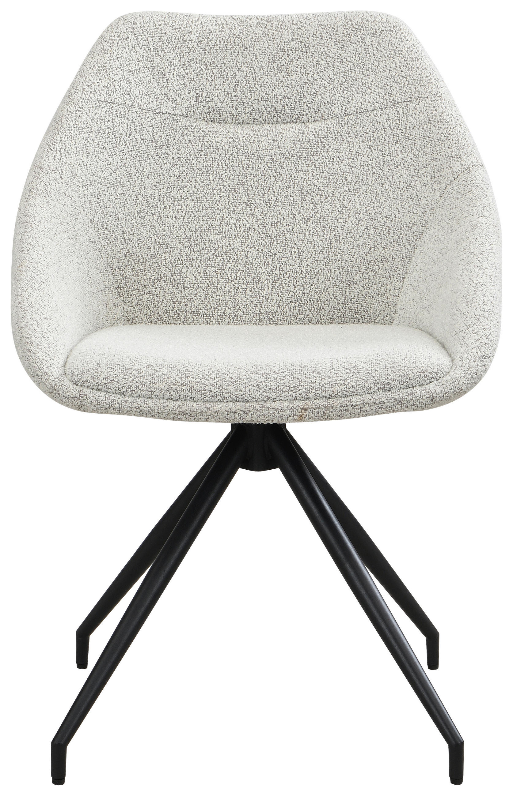 SZÉK fém, textil krémszínű  - krémszínű/fekete, Trend, textil/fém (56/79/60cm) - Xora