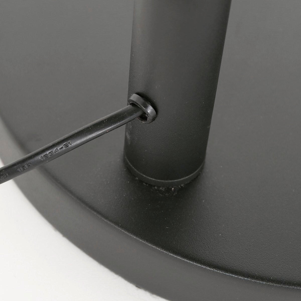 STEHLEUCHTE SPARKLED LIGHT 30/180/75 cm  - Schwarz/Braun, Trend, Naturmaterialien/Metall (30/180/75cm)