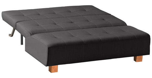 SCHLAFSOFA Juice in Anthrazit  - Anthrazit/Naturfarben, Design, Holz/Textil (165/92/102cm) - Novel