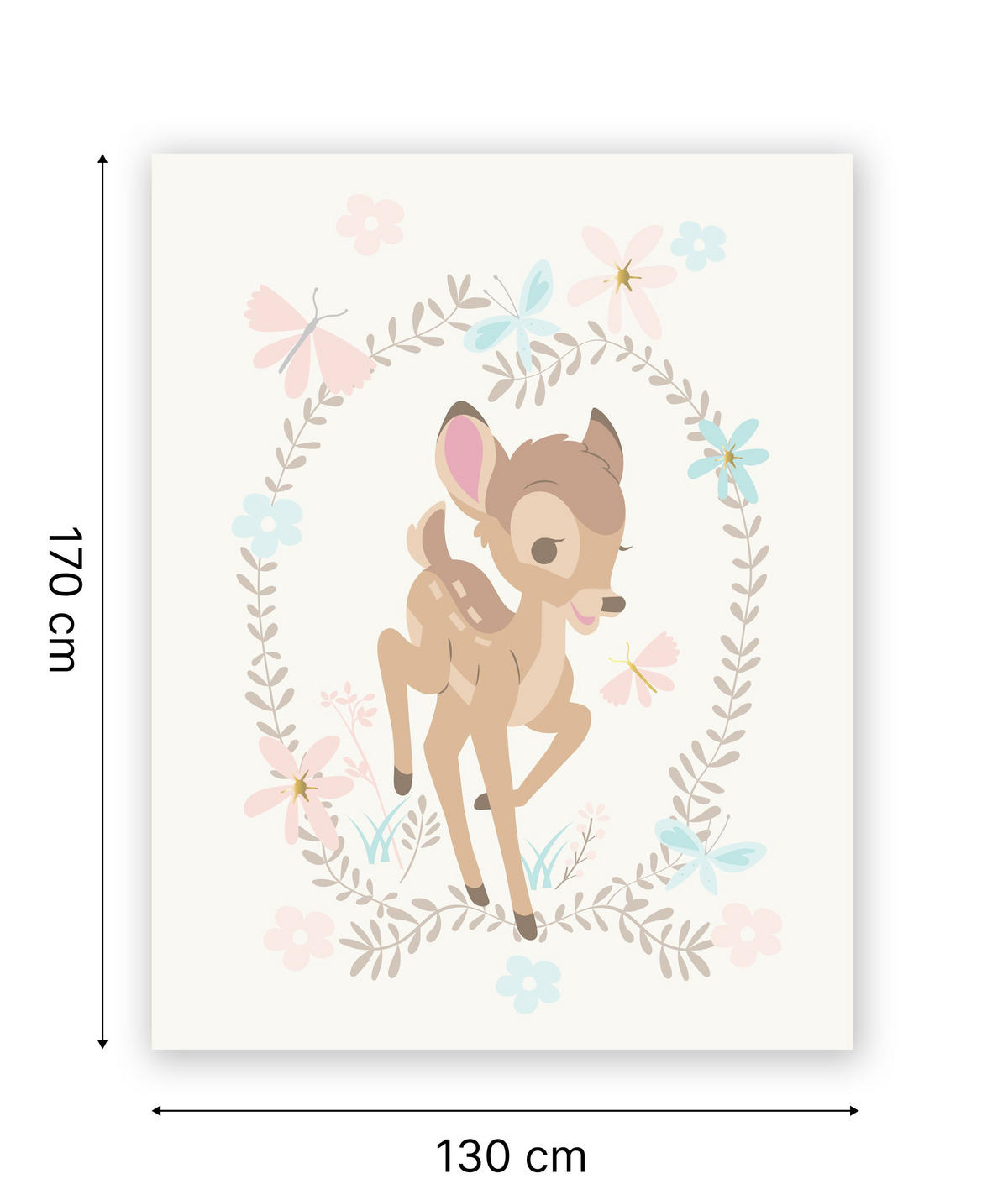 GYEREKSZŐNYEG  DISNEY CARPET  - krémszínű, Basics, műanyag/textil (130/170cm)