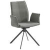 GARTENSESSEL Stahl Grau, Anthrazit  - Anthrazit/Grau, Basics, Textil/Metall (58/91/58cm)