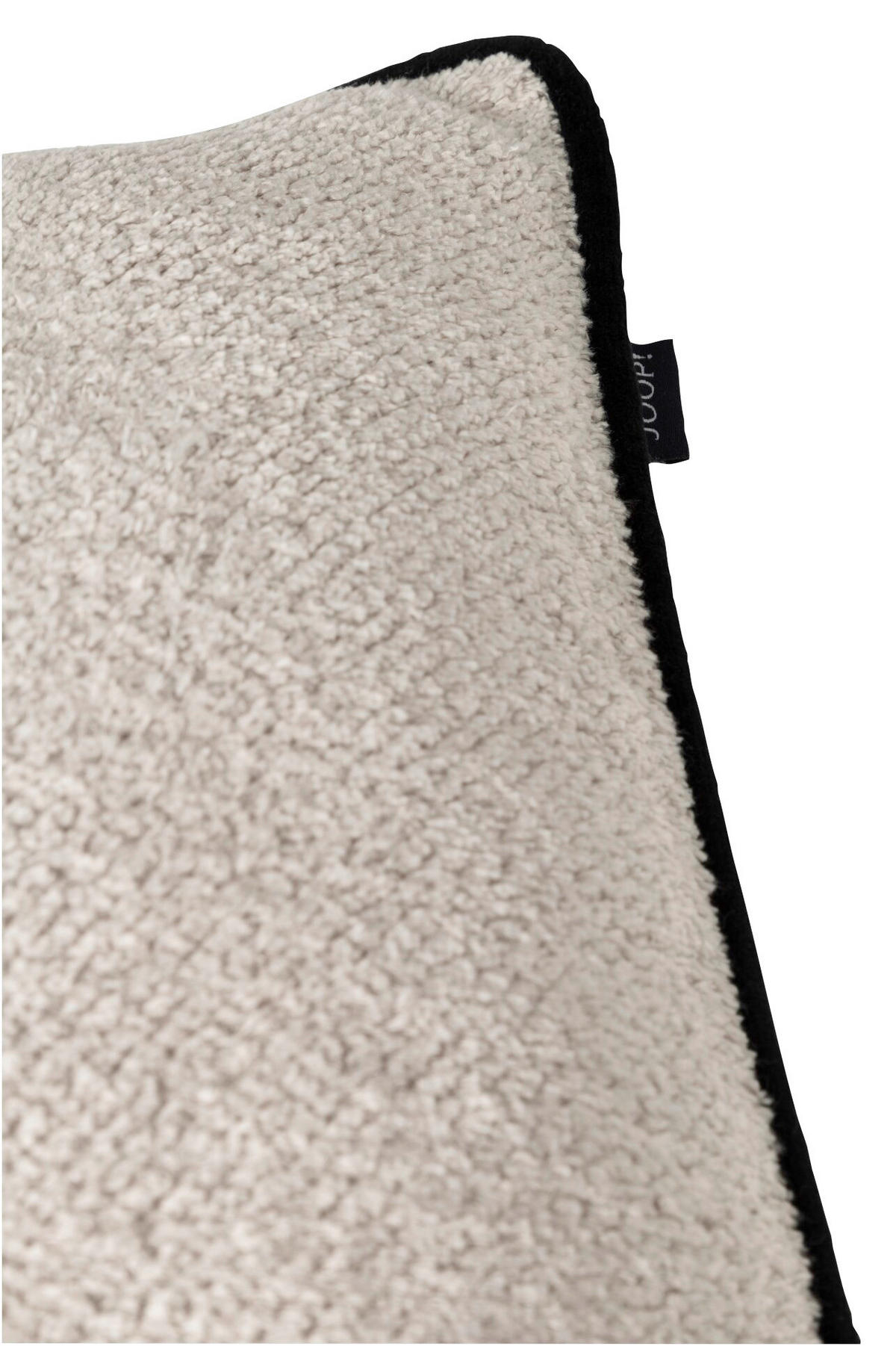 KISSENHÜLLE J!Sign natur 40/60 cm  - Creme/Schwarz, Basics, Textil (40/60cm) - Joop!