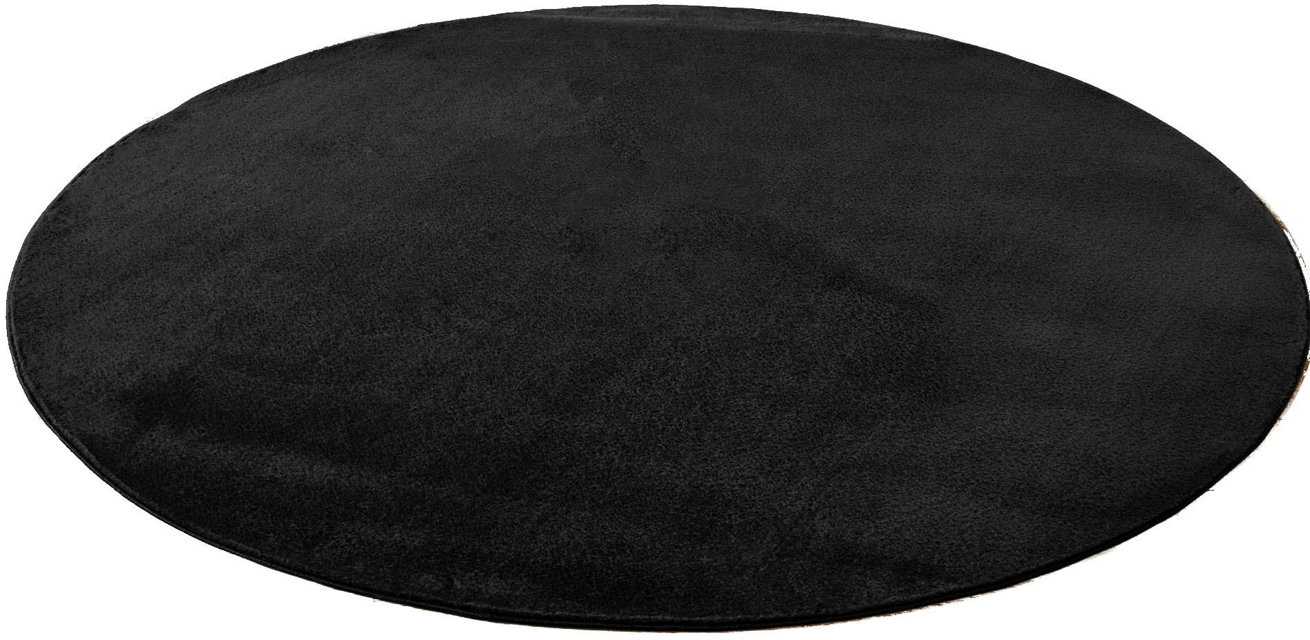 WEBTEPPICH 160 cm JOY Schwarz  - Schwarz, Basics, Textil (160cm)