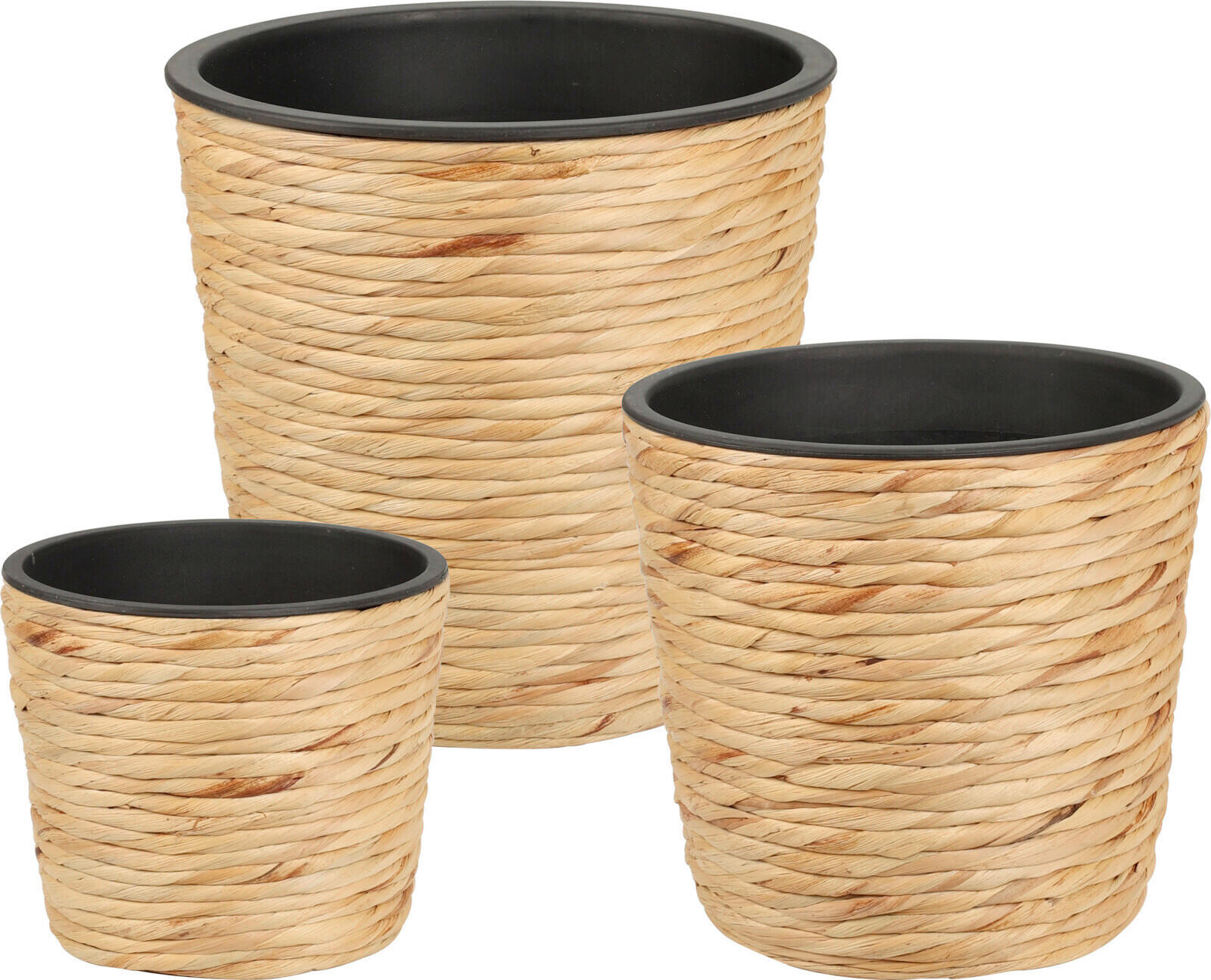 Ghiveci Pentru Plante  - Basics, materiale naturale (30/30/28cm)