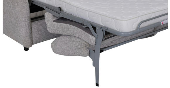 SCHLAFSOFA Chenille Anthrazit  - Anthrazit/Schwarz, Design, Textil (184/91/99cm) - Xora