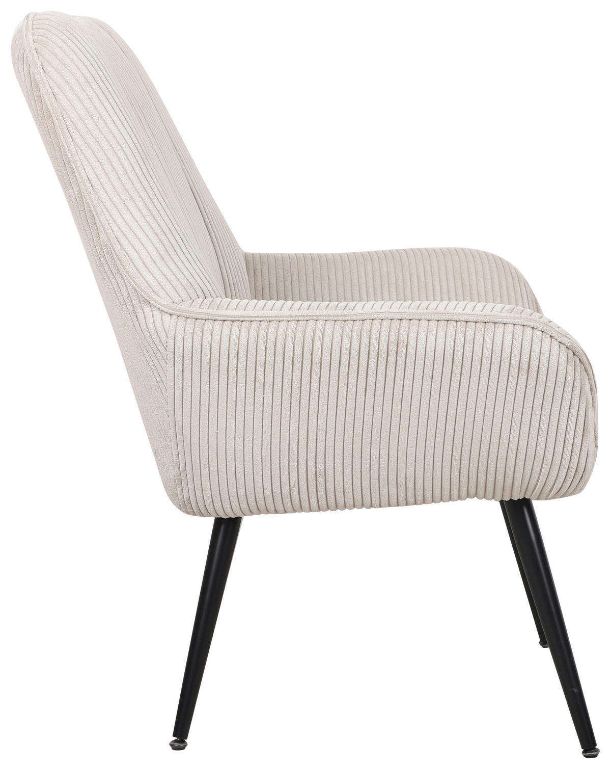 FOTOLIU in metal, textil negru, bej  - bej/negru, Design, metal/textil (80/96/76cm) - Cantus