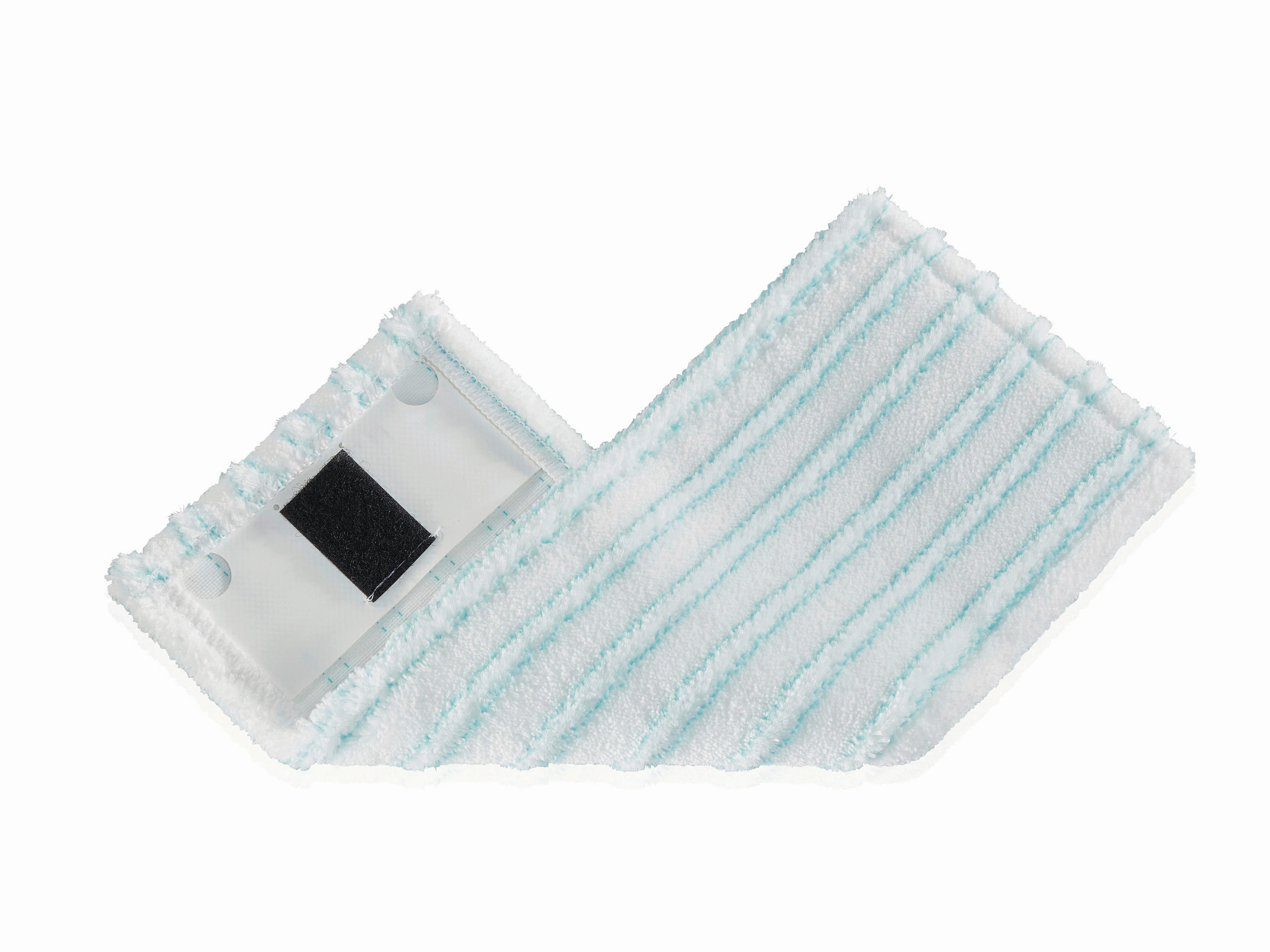 NÁHRADA K MOPU Clean twist M - biela/tyrkysová, Basics, textil/plast (33cm) - Leifheit
