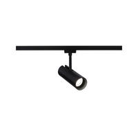 SCHIENENSYSTEM-STRAHLER URail Theron 6,2/20 cm  - Schwarz, Basics, Kunststoff (6,2/20cm) - Paulmann