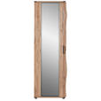 GARDEROBENSCHRANK  in 65/205/41 cm  - Eichefarben/Nickelfarben, Natur, Holz/Holzwerkstoff (65/205/41cm) - Linea Natura