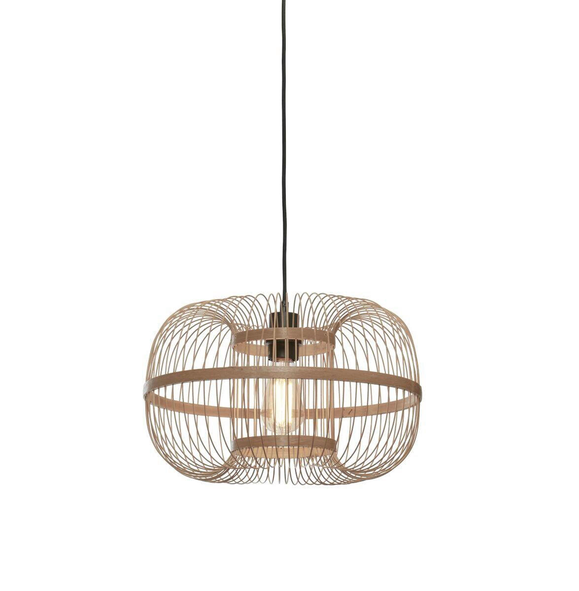 HÄNGELEUCHTE GOOD&MOJO  38/25 cm   - Naturfarben, Trend (38/25cm) - Good & Mojo