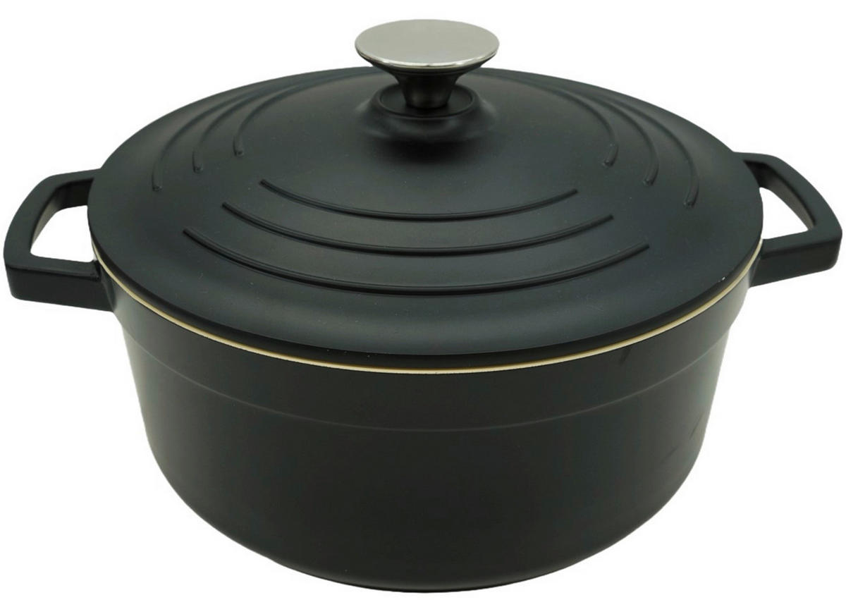 KOCHTOPF 2.43 L  - Edelstahlfarben/Creme, Basics, Metall (20/8,7cm) - Homeware Profession.