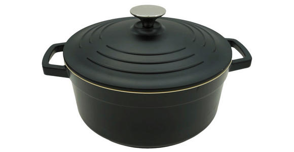 KOCHTOPF 2.43 L  - Edelstahlfarben/Creme, Basics, Metall (20/8,7cm) - Homeware Profession.