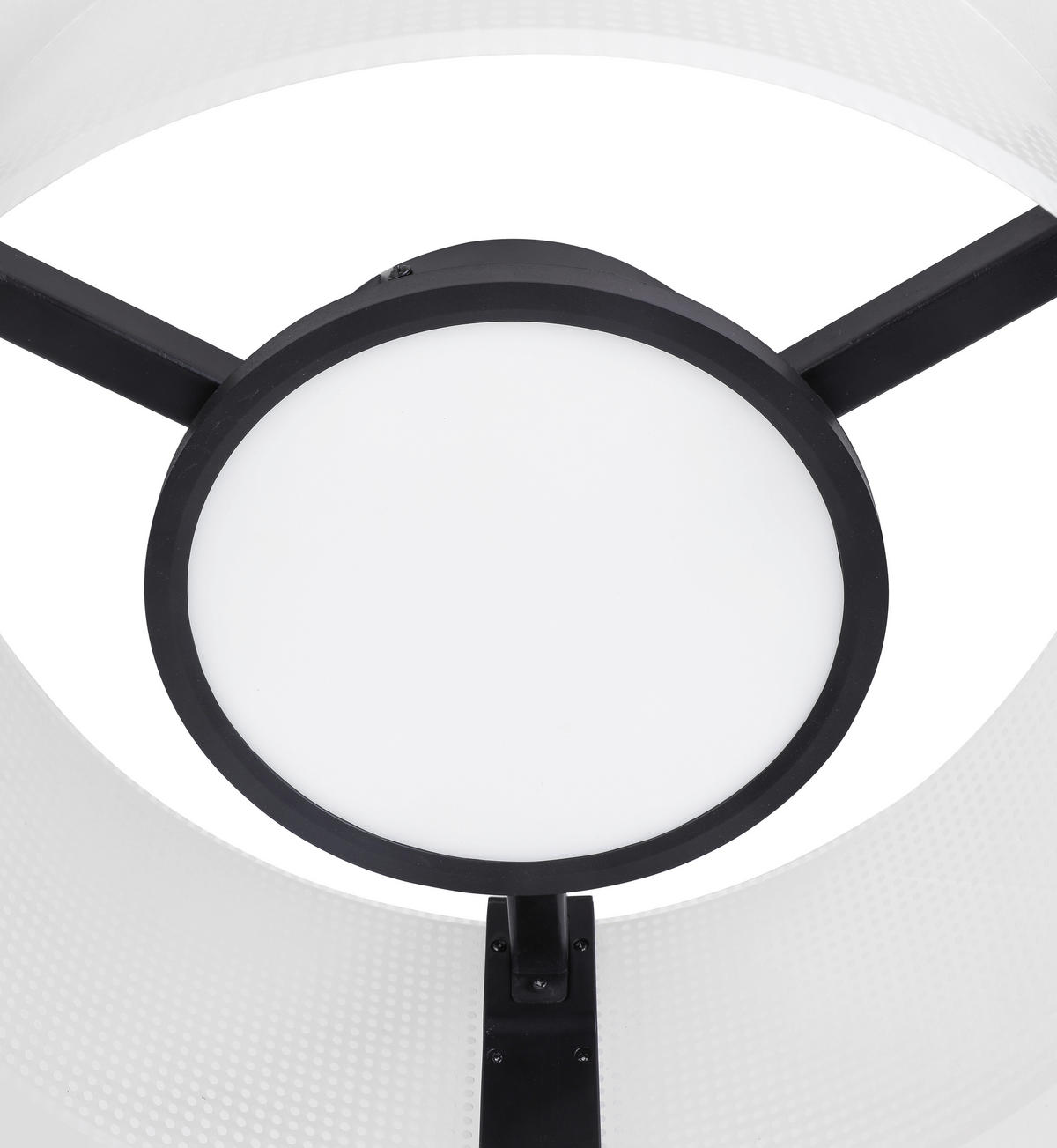 LED-DECKENLEUCHTE 40/16.5 cm   - Transparent/Weiß, Design, Kunststoff/Metall (40/16.5cm) - Novel