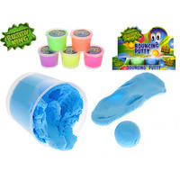 SKÁKAJÍCÍ HMOTA - vícebarevná, Basics, plast (7/6/7cm)