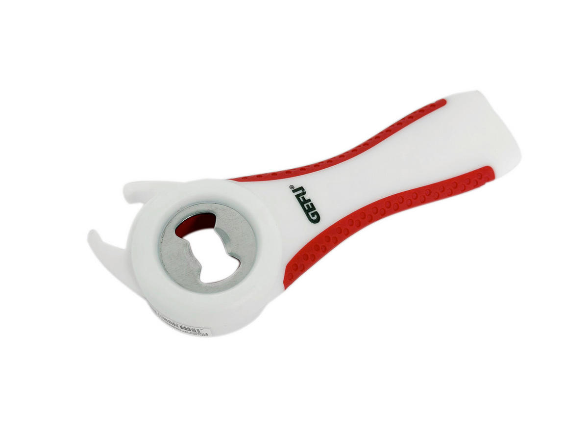 MULTIFUNKTIONSÖFFNER APERTO  - Rot/Schwarz, Basics, Kunststoff (5,7/2,8/14,6cm) - Gefu