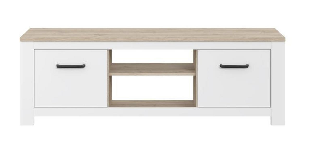 COMODĂ TV 344/42,2/185,5 cm  - alb, Design (344/42,2/185,5cm) - Landscape