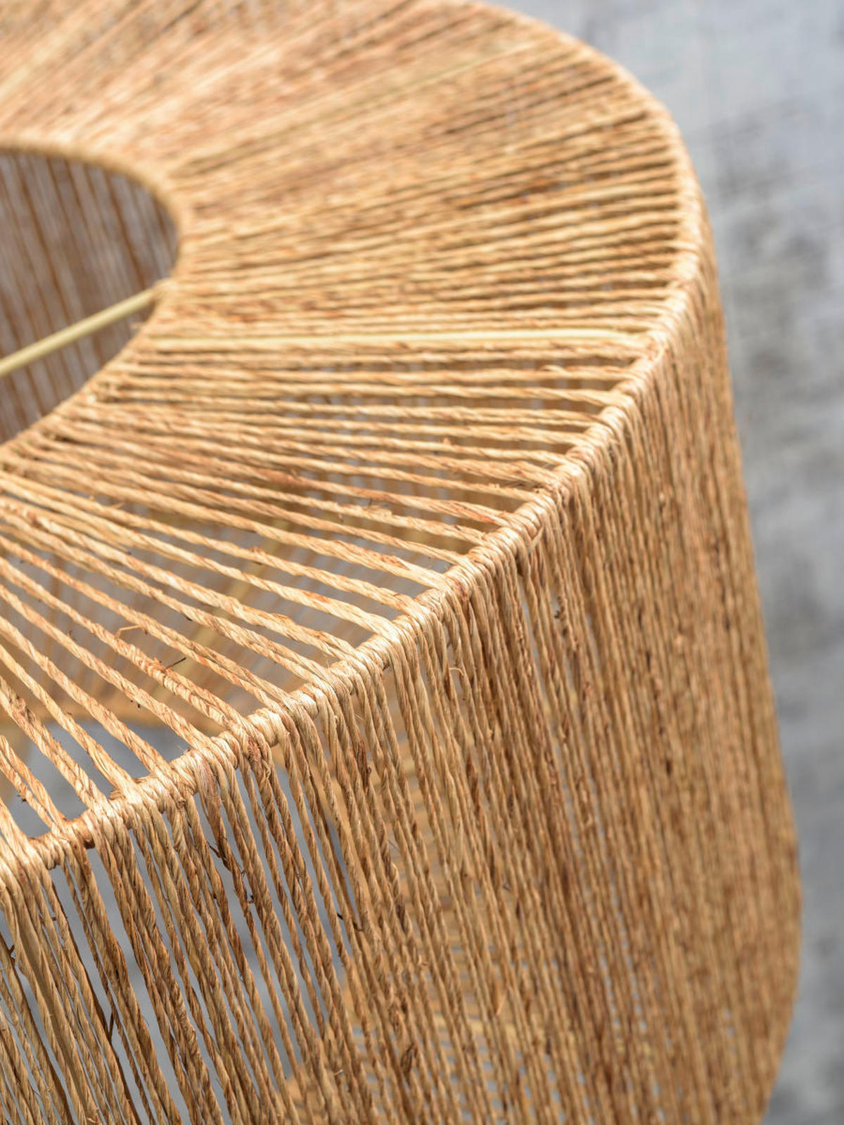 DECKENLEUCHTE GOOD&MOJO  60/50 cm   - Naturfarben, Trend (60/50cm) - Good & Mojo